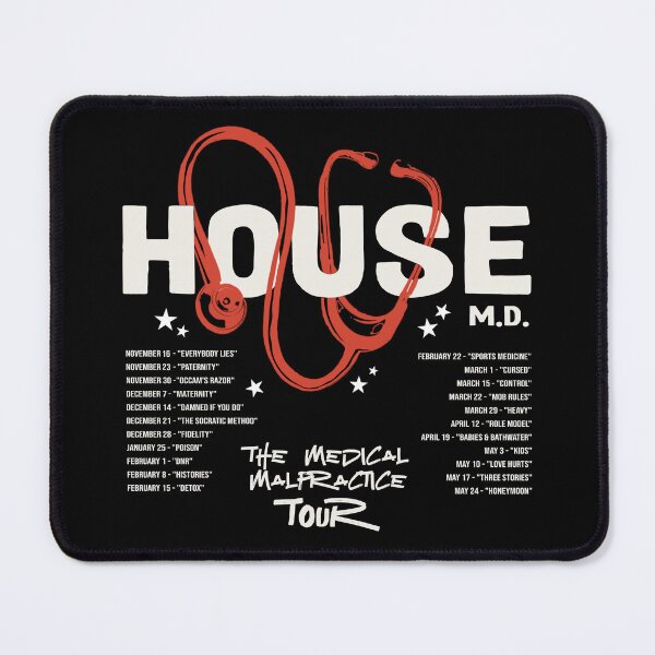 Item preview, House MD tour designed and sold by cowboyycorner.