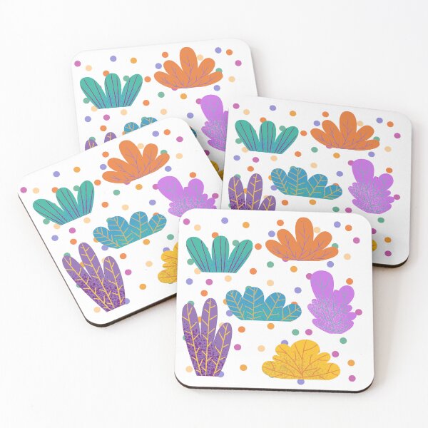 Item preview, Colourful Shrubs designed and sold by TurquoiseBird.