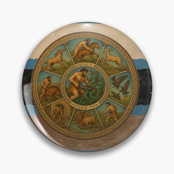 Item preview, The Seven Labors of Hercules designed and sold by painterfrank.