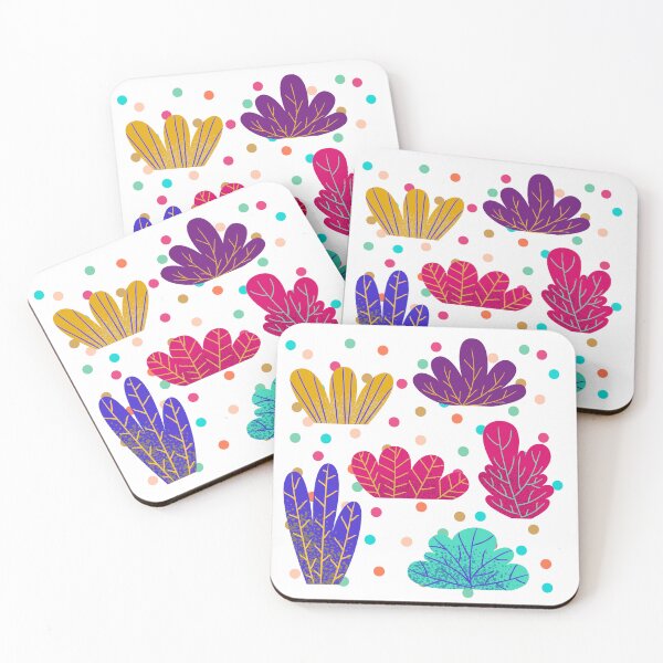 Item preview, Colourful Shrubs designed and sold by TurquoiseBird.