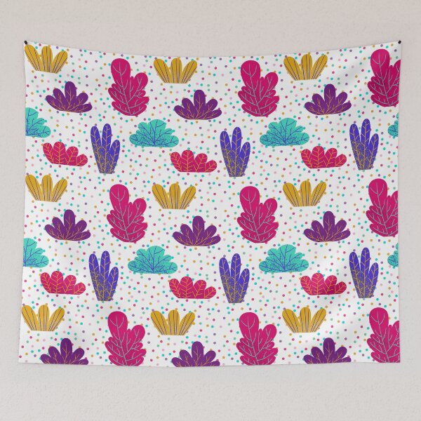 Item preview, Colourful Shrubs designed and sold by TurquoiseBird.