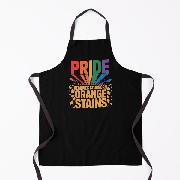 Item preview, Pride Removes Stubborn Orange Stains T- shirt - Perfect gift for bold LGBTQ+ voices, proud allies, and anyone who loves statement-making protest fashion. designed and sold by ZyziowskyArt.