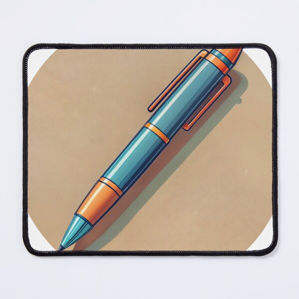 Item preview, Stylized Retro Pen Illustration – Bold Stationery Art with Modern Flair designed and sold by ForeverPrintsOK.
