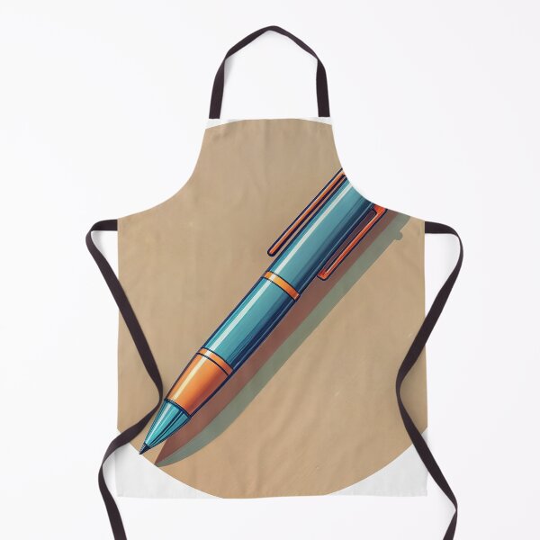 Item preview, Stylized Retro Pen Illustration – Bold Stationery Art with Modern Flair designed and sold by ForeverPrintsOK.