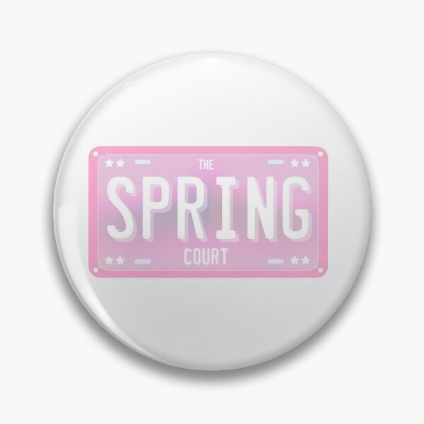 Item preview, ACOTAR The Spring Court License Plate  designed and sold by baranskini.