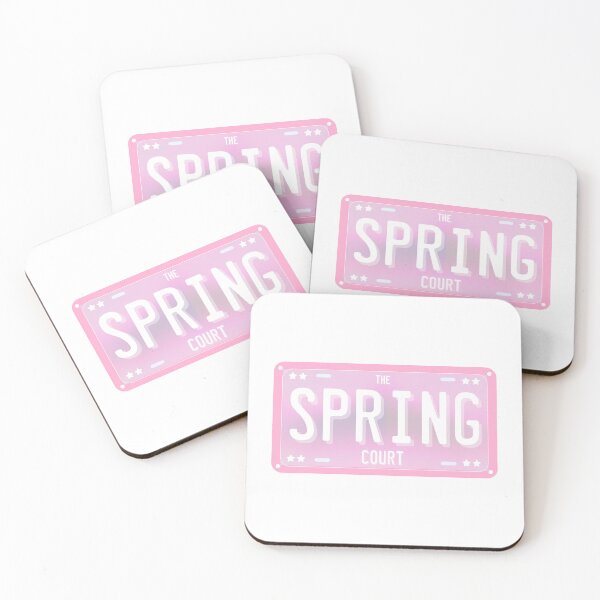 Item preview, ACOTAR The Spring Court License Plate  designed and sold by baranskini.
