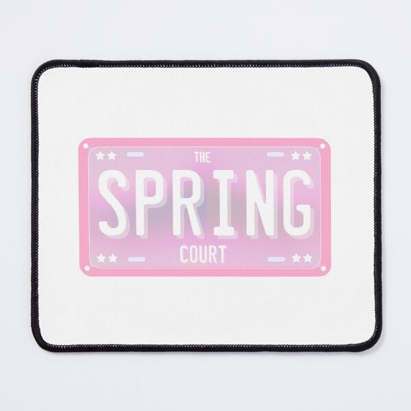 Item preview, ACOTAR The Spring Court License Plate designed and sold by baranskini.