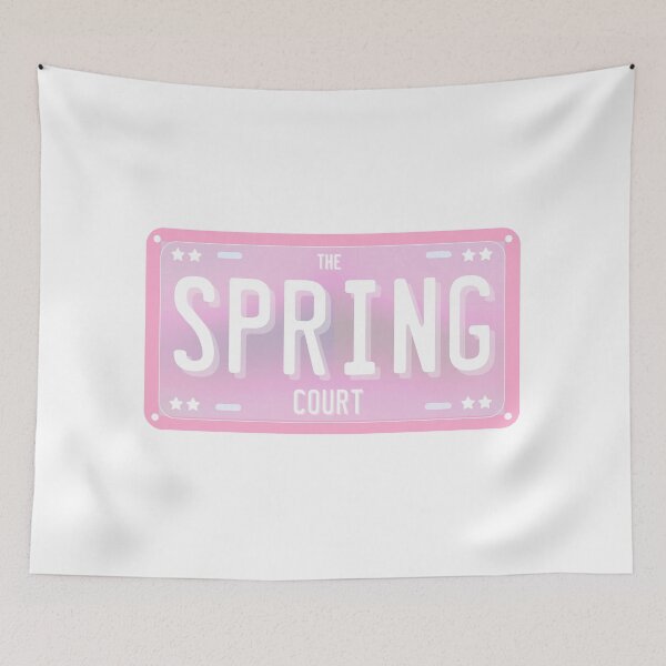 Item preview, ACOTAR The Spring Court License Plate  designed and sold by baranskini.