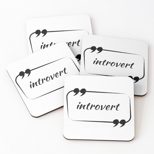 Item preview, Introvert with black frame designed and sold by LiskoDesign.