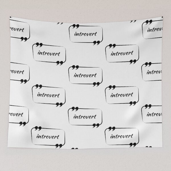 Item preview, Introvert with black frame designed and sold by LiskoDesign.