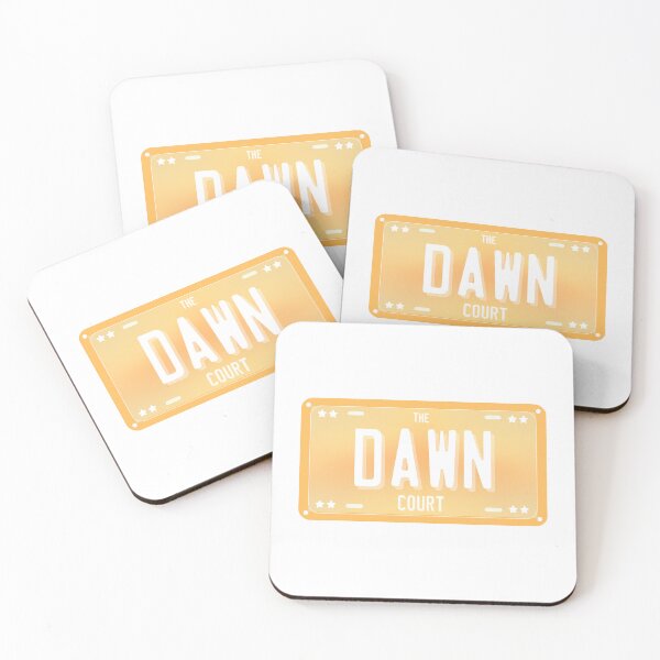 Item preview, ACOTAR The Dawn Court License Plate  designed and sold by baranskini.