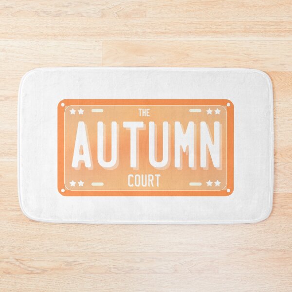 Item preview, ACOTAR The Autumn Court License Plate  designed and sold by baranskini.