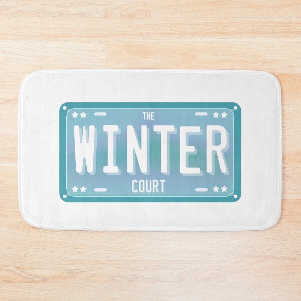 Item preview, ACOTAR The Winter Court License Plate  designed and sold by baranskini.