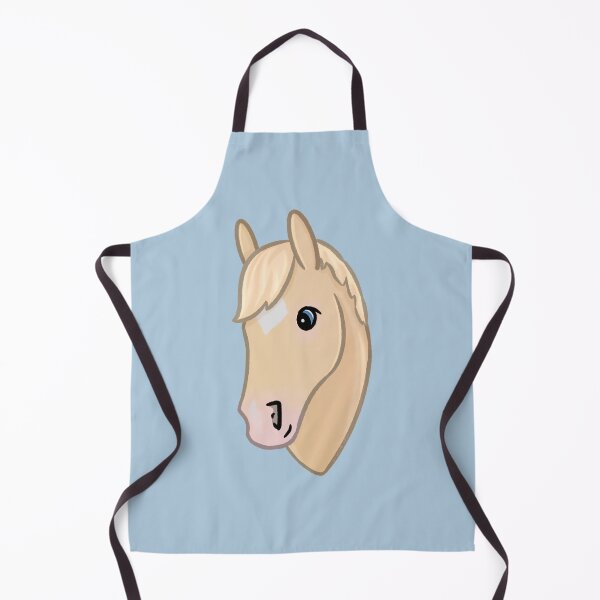 Item preview, Cartoon Perlino Portrait - Cute Horse Illustration designed and sold by Art By Drina.