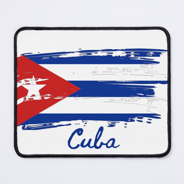 Item preview, Brush Stroke Cuba Flag designed and sold by ssmg80.