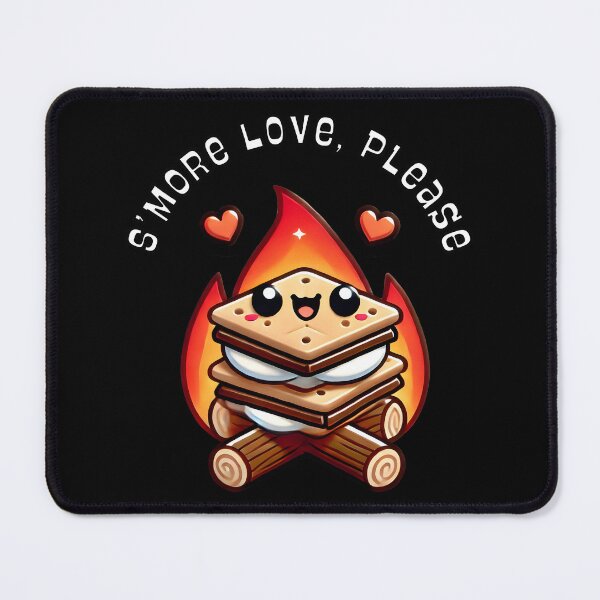 Item preview, S’more Love, Please – Cute Kawaii Campfire S’mores love Design designed and sold by Dantin.