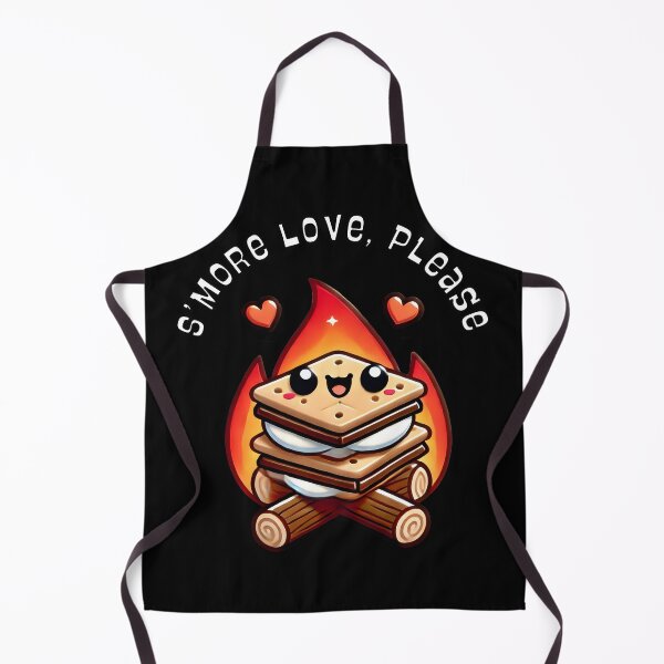 Item preview, S’more Love, Please – Cute Kawaii Campfire S’mores love Design designed and sold by Dantin.