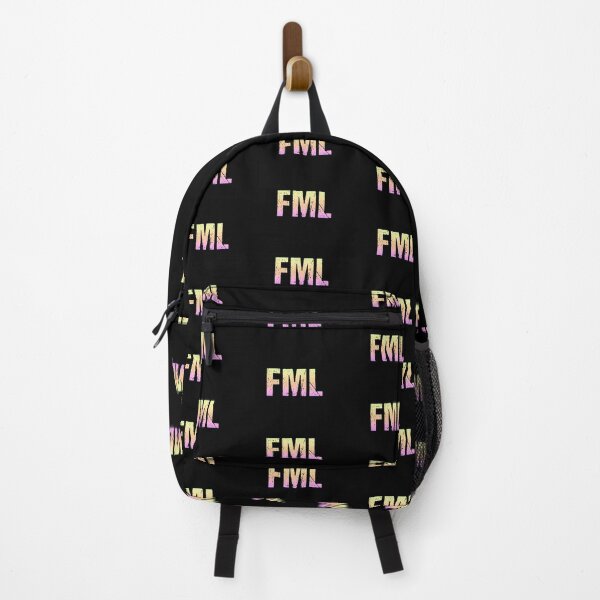 Item preview,  FML in Neon Sunset designed and sold by Memes N Lore .