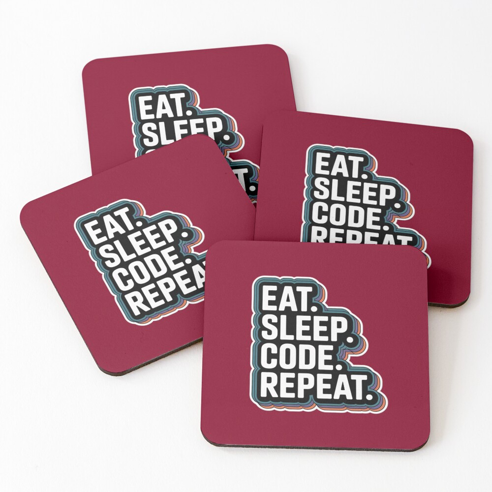 Item preview, Coasters (Set of 4) designed and sold by MemeCrafted.