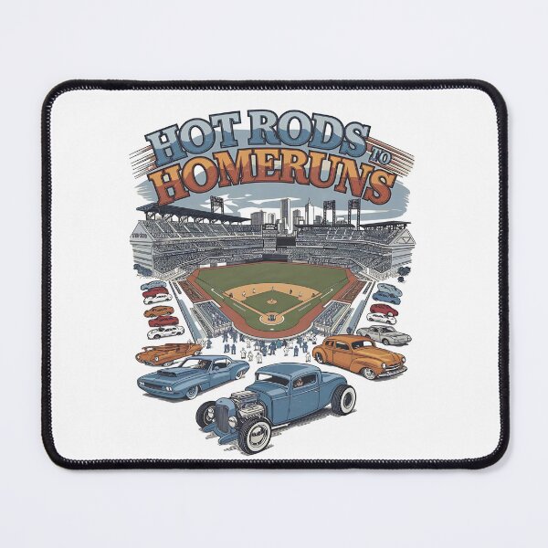 Item preview, Hot rods to homerun - American hot rods - Garage life - Street rods - Classic muscle car - Street rods - Hot rod humor - Rat rods - Drag racing - Vintage car show designed and sold by JansenGS.