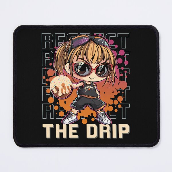 Item preview, Anime Basketball Girl – Respect the Drip Sports Design designed and sold by MTJ-Mushrooms.
