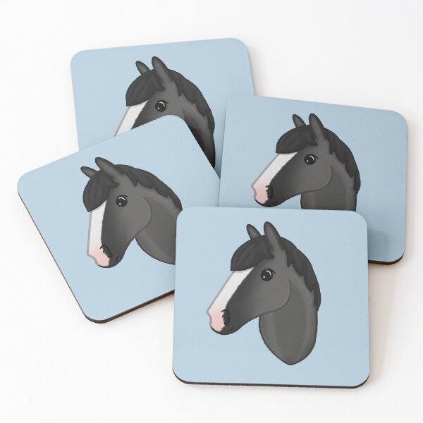 Item preview, Cartoon Pony Illustration - Cute Horse Portrait designed and sold by Art By Drina.