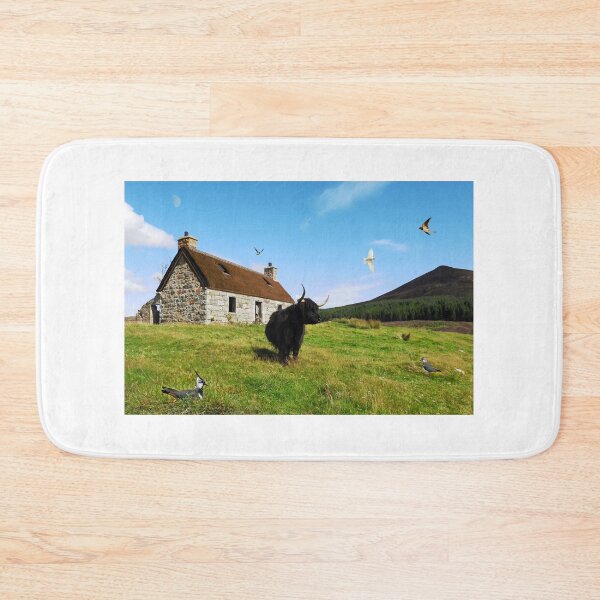 Item preview, Strath Brora's Ben Smeorail with White Swallow and Lapwings designed and sold by sandysshoots.
