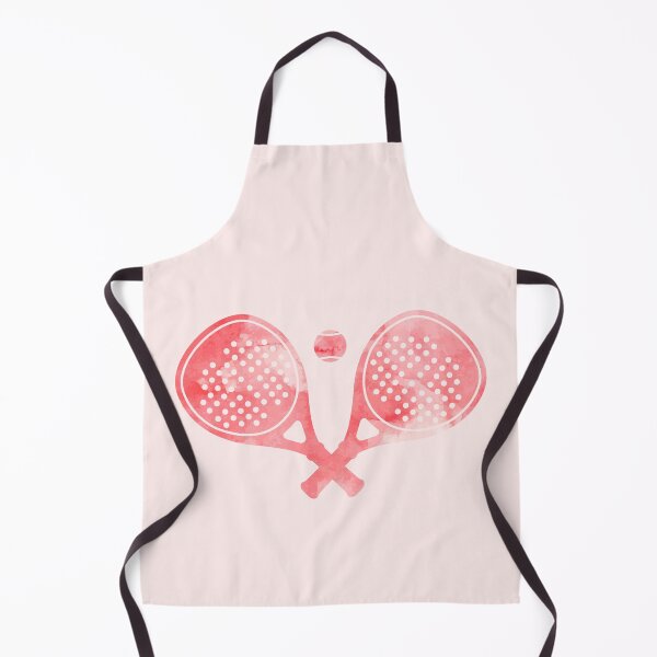 Item preview, Paddle Tennis Racket Watercolor Red designed and sold by Wordsmith-Wear.