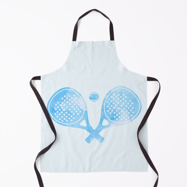 Item preview, Paddle Tennis Racket Watercolor Blue  designed and sold by Wordsmith-Wear.