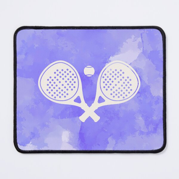 Item preview, Paddle Tennis Racket Watercolor Purple designed and sold by Wordsmith-Wear.