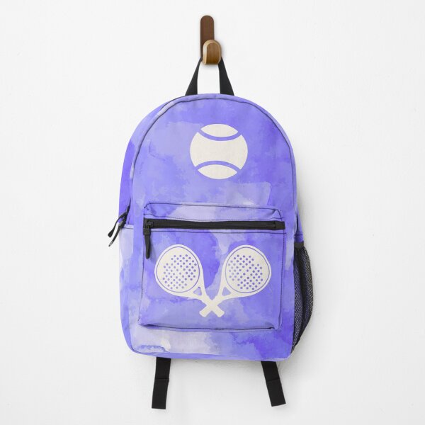 Item preview, Paddle Tennis Racket Watercolor Purple designed and sold by Wordsmith-Wear.