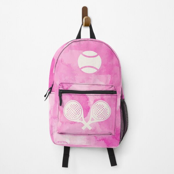 Item preview, Paddle Tennis Racket Watercolor Pink designed and sold by Wordsmith-Wear.