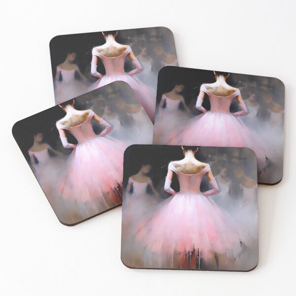 Aperçu de l'œuvre Ballerine rose créée et vendue par ArtbyJustis.