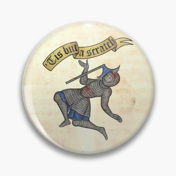 Item preview, Tis but a scratch - Medieval Knight Axe Meme designed and sold by MargiKnights.