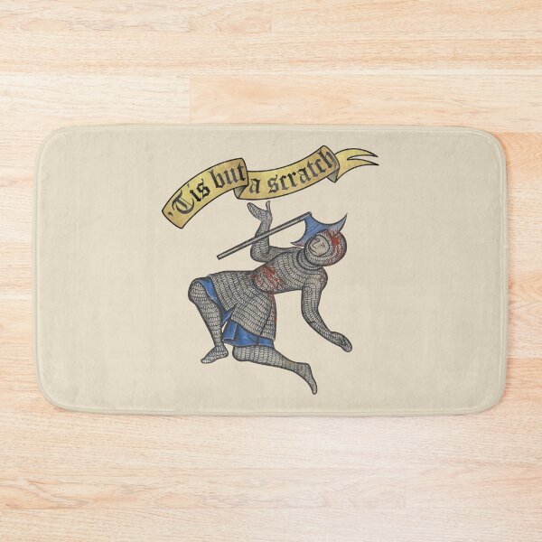 Item preview, Tis but a scratch - Medieval Knight Axe Meme designed and sold by MargiKnights.