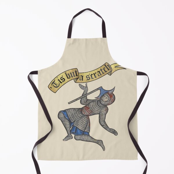 Item preview, Tis but a scratch - Medieval Knight Axe Meme designed and sold by MargiKnights.