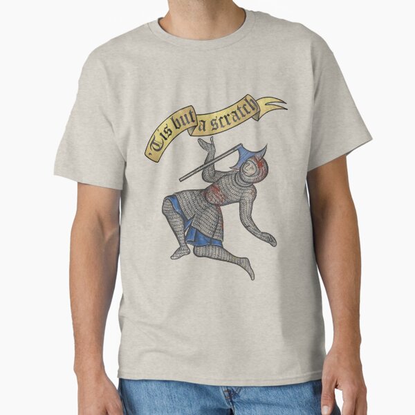 Item preview, Tis but a scratch - Medieval Knight Axe Meme designed and sold by MargiKnights.