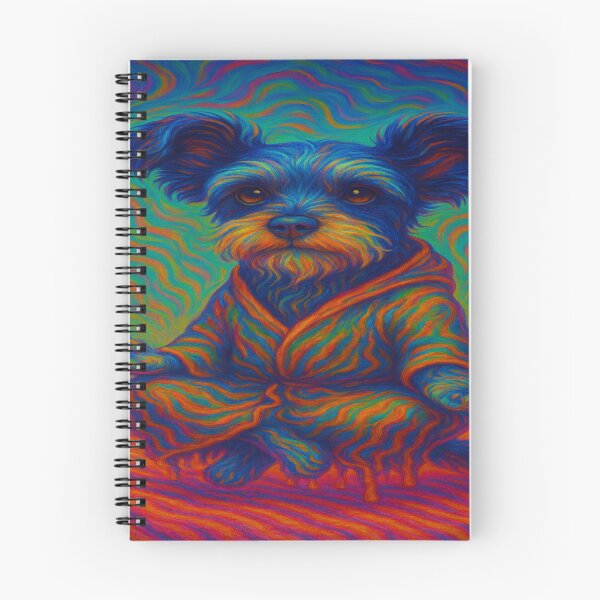 Aperçu de l'œuvre Mystic Pup | Trippy Dog Portrait in BuzzPrints Style créée et vendue par buzzprints1234.