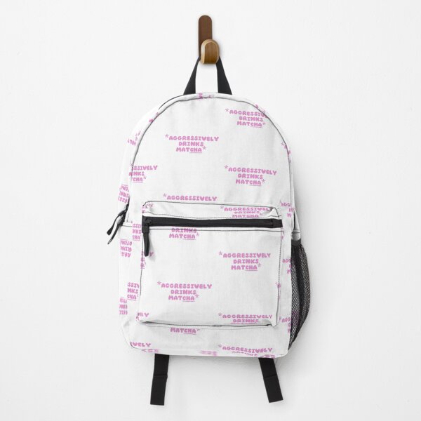 Item preview, *Aggressively drinks matcha*, v1c, pink | by @lilsboobthangs designed and sold by lilsboobthangs.