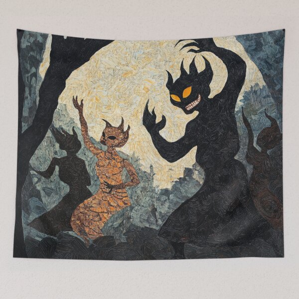 Item preview, Pakhangba | Post-impressionist painting style designed and sold by ComicsFactory.