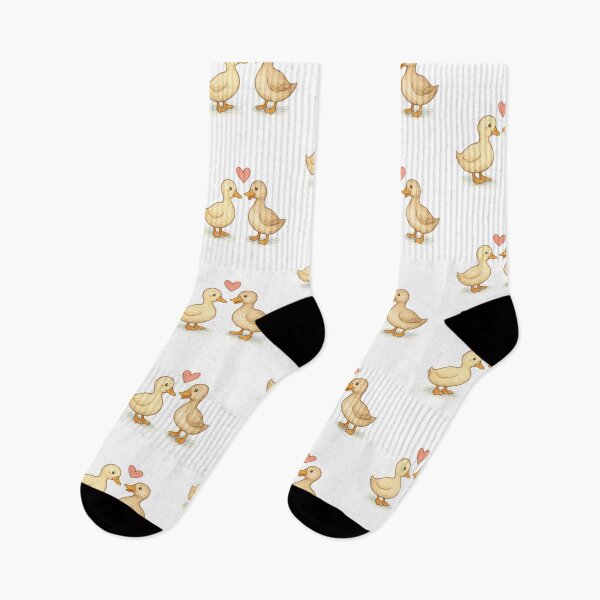 Item preview, Cute Ducks | Hand-Drawn Animal Illustration designed and sold by The Sandy Design Store.