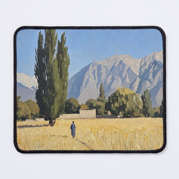Item preview, Pakistan landscape | Post-impressionist painting style designed and sold by ComicsFactory.