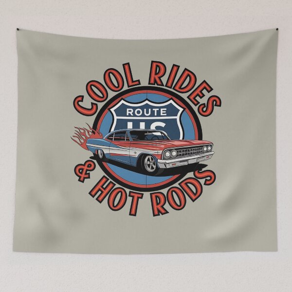 Item preview, Cool rides - Vintage car - Old track - Hot rod oldschool - Oldschool automobile - smokin' hot rod - American oldschool designed and sold by JansenGS.