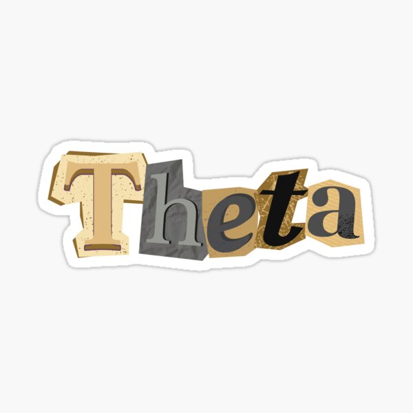 Item preview, Theta Scrapbook Letters designed and sold by simplysorority.