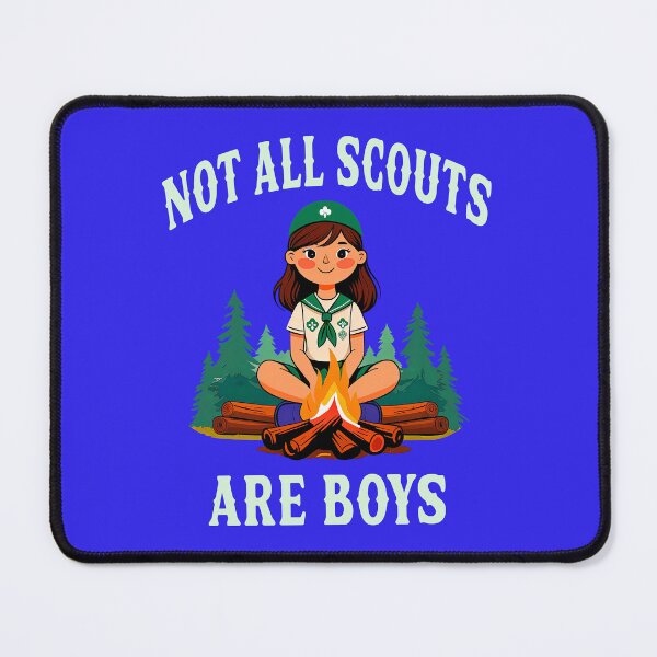 Item preview, NOT ALL SCOUTS ARE BOYS 1 designed and sold by DigitalandPhoto.