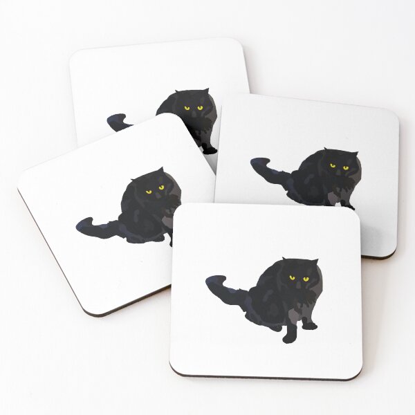 Item preview, Color Blocked Black Cat designed and sold by replacedduck .