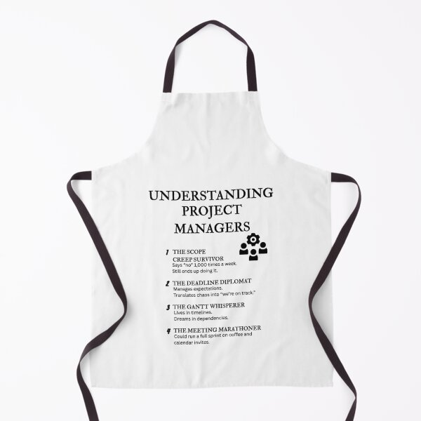 Item preview, Understanding Project Managers – Funny Timeline & Chaos Definitions designed and sold by PsyFlow35.