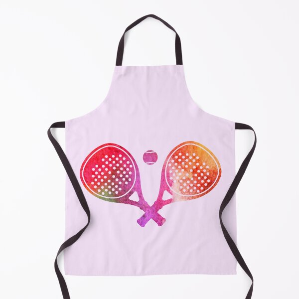 Item preview, Paddle Tennis Racket Watercolor Colorful designed and sold by Wordsmith-Wear.