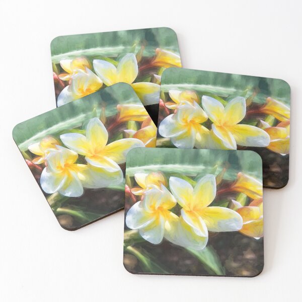 Aperçu de l'œuvre Plumeria Frangipanier Fleur Hawaïenne X135 créée et vendue par RichFrancoCars.