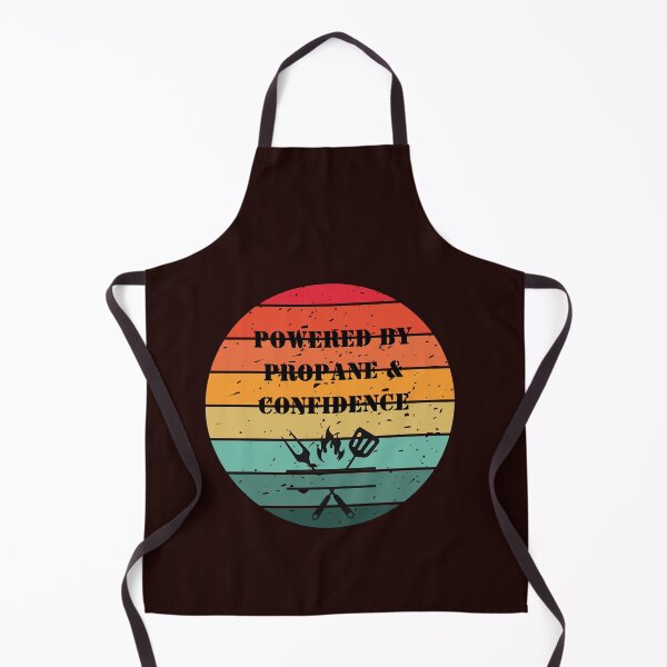 Item preview, Powered by Propane & Confidence Grillin' T -shirt designed and sold by MallMarketplace.